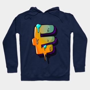 Simple E Graffiti Artwork Hoodie